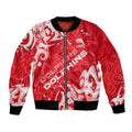 Personalized Dolphins Rugby Bomber Jacket Urban Street Graffiti Style - Distressed Splatter Elements