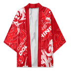 Personalized Dolphins Rugby Kimono Urban Street Graffiti Style - Distressed Splatter Elements