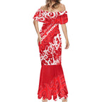 Personalized Dolphins Rugby Mermaid Dress Urban Street Graffiti Style - Distressed Splatter Elements