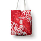 Personalized Dolphins Rugby Tote Bag Urban Street Graffiti Style - Distressed Splatter Elements