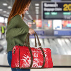 Personalized Dolphins Rugby Travel Bag Urban Street Graffiti Style - Distressed Splatter Elements