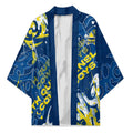 Personalized North Queensland Cowboys Rugby Kimono Urban Street Graffiti Style - Distressed Splatter Elements