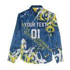 Personalized North Queensland Cowboys Rugby Women Casual Shirt Urban Street Graffiti Style - Distressed Splatter Elements