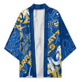 Personalized Parramatta Eels Rugby Kimono Urban Street Graffiti Style - Distressed Splatter Elements