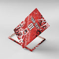 Personalized St. George Illawarra Dragons Rugby Canvas Wall Art Urban Street Graffiti Style - Distressed Splatter Elements
