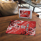 Personalized St. George Illawarra Dragons Rugby Puzzle Urban Street Graffiti Style - Distressed Splatter Elements