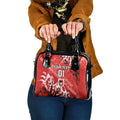 Personalized St. George Illawarra Dragons Rugby Shoulder Handbag Urban Street Graffiti Style - Distressed Splatter Elements