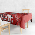 Personalized St. George Illawarra Dragons Rugby Tablecloth Urban Street Graffiti Style - Distressed Splatter Elements