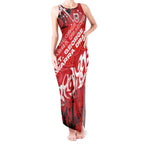 Personalized St. George Illawarra Dragons Rugby Tank Maxi Dress Urban Street Graffiti Style - Distressed Splatter Elements