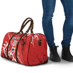Personalized St. George Illawarra Dragons Rugby Travel Bag Urban Street Graffiti Style - Distressed Splatter Elements
