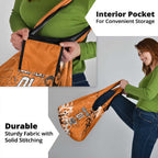 Personalized Wests Tigers Rugby Grocery Bag Urban Street Graffiti Style - Distressed Splatter Elements