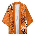 Personalized Wests Tigers Rugby Kimono Urban Street Graffiti Style - Distressed Splatter Elements
