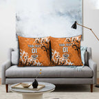 Personalized Wests Tigers Rugby Pillow Cover Urban Street Graffiti Style - Distressed Splatter Elements