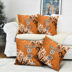 Personalized Wests Tigers Rugby Pillow Cover Urban Street Graffiti Style - Distressed Splatter Elements