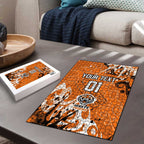 Personalized Wests Tigers Rugby Puzzle Urban Street Graffiti Style - Distressed Splatter Elements