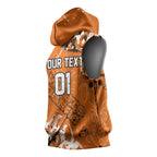 Personalized Wests Tigers Rugby Sleeveless Hoodie Urban Street Graffiti Style - Distressed Splatter Elements