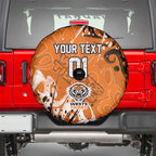 Personalized Wests Tigers Rugby Spare Tire Cover Urban Street Graffiti Style - Distressed Splatter Elements