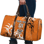 Personalized Wests Tigers Rugby Travel Bag Urban Street Graffiti Style - Distressed Splatter Elements