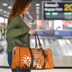 Personalized Wests Tigers Rugby Travel Bag Urban Street Graffiti Style - Distressed Splatter Elements
