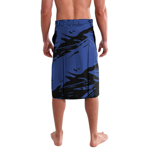 North Melbourne Football Club Lavalava Kangaroos Muscular Mascot Graphic - Abstract Paint Splatter Art