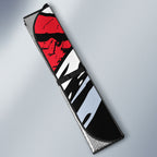 St Kilda Football Club Auto Sun Shade Saints Muscular Mascot Graphic - Abstract Paint Splatter Art