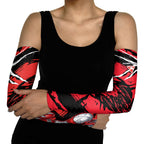 Sydney Swans Football Club Arm Sleeves Swans Muscular Mascot Graphic - Abstract Paint Splatter Art