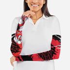 Sydney Swans Football Club Arm Sleeves Swans Muscular Mascot Graphic - Abstract Paint Splatter Art