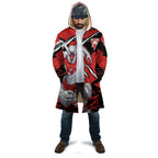 Sydney Swans Football Club Cloak Swans Muscular Mascot Graphic - Abstract Paint Splatter Art