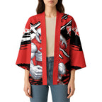 Sydney Swans Football Club Kimono Swans Muscular Mascot Graphic - Abstract Paint Splatter Art