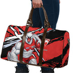 Sydney Swans Football Club Travel Bag Swans Muscular Mascot Graphic - Abstract Paint Splatter Art