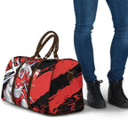 Sydney Swans Football Club Travel Bag Swans Muscular Mascot Graphic - Abstract Paint Splatter Art