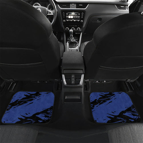 West Coast Eagles Car Mats Eagles Muscular Mascot Graphic - Abstract Paint Splatter Art
