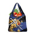 West Coast Eagles Grocery Bag Eagles Muscular Mascot Graphic - Abstract Paint Splatter Art