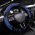 West Coast Eagles Steering Wheel Cover Eagles Muscular Mascot Graphic - Abstract Paint Splatter Art