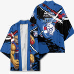 Western Bulldogs Kimono Footscray Muscular Mascot Graphic - Abstract Paint Splatter Art