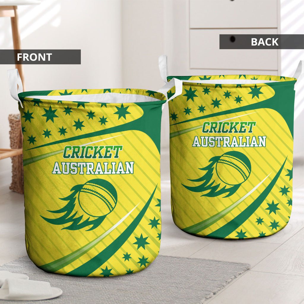 Australian Cricket Laundry Basket Southern Cross Stars - Heritage Graphic