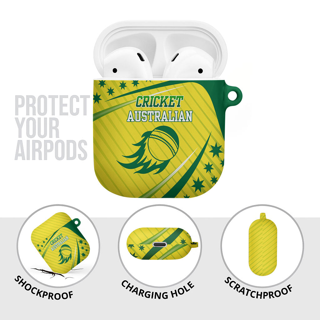Australian Cricket AirPods Case Southern Cross Stars - Heritage Graphic