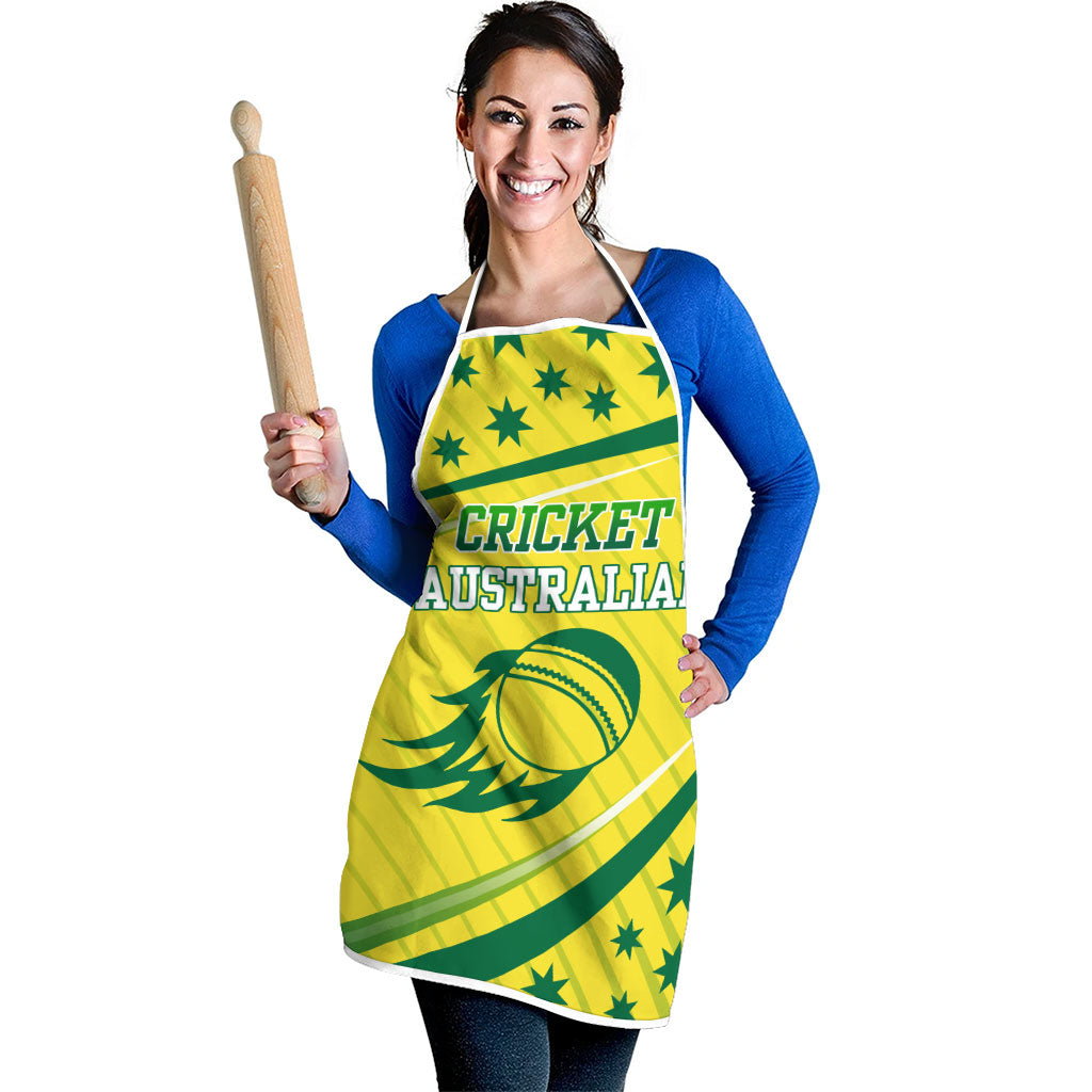 Australian Cricket Apron Southern Cross Stars - Heritage Graphic