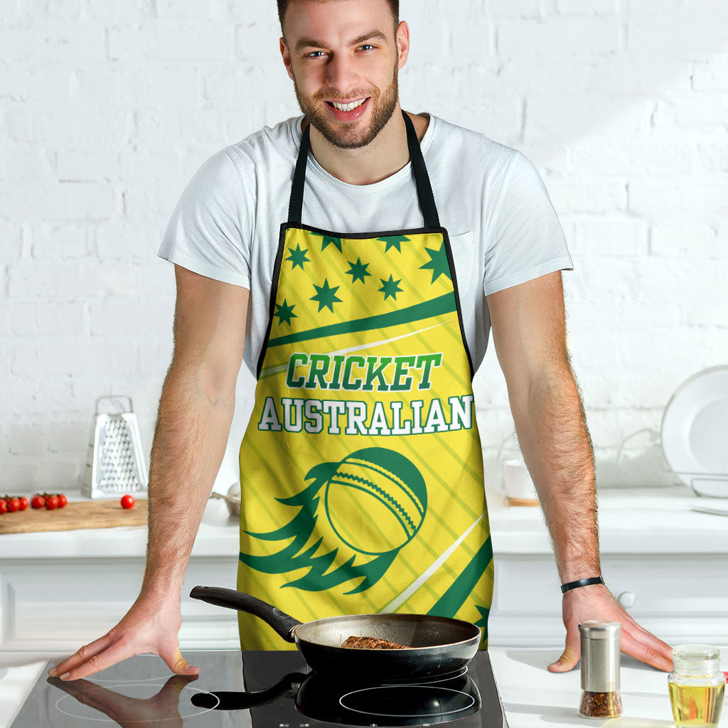 Australian Cricket Apron Southern Cross Stars - Heritage Graphic