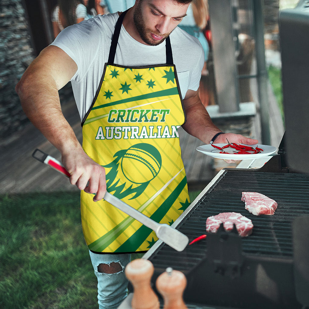 Australian Cricket Apron Southern Cross Stars - Heritage Graphic