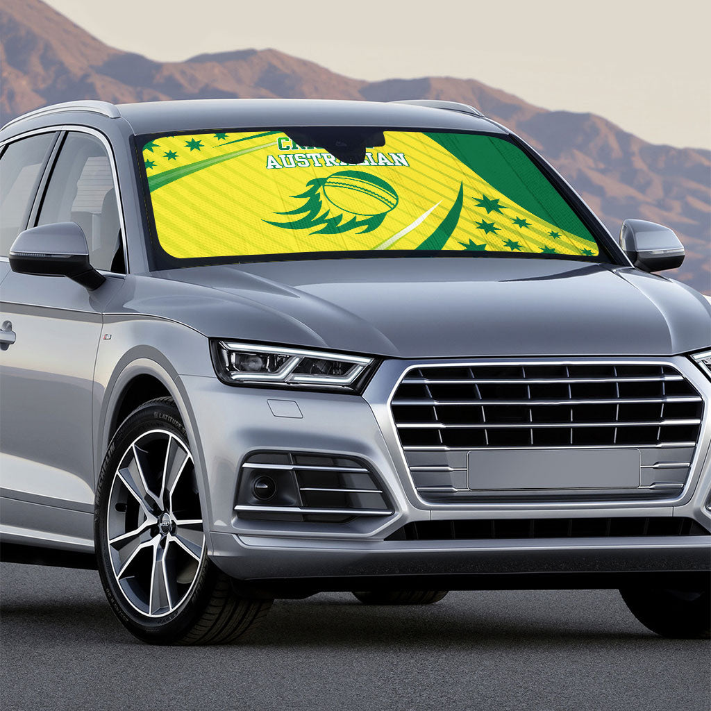 Australian Cricket Auto Sun Shade Southern Cross Stars - Heritage Graphic