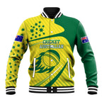 Australian Cricket Baseball Jacket Southern Cross Stars - Heritage Graphic