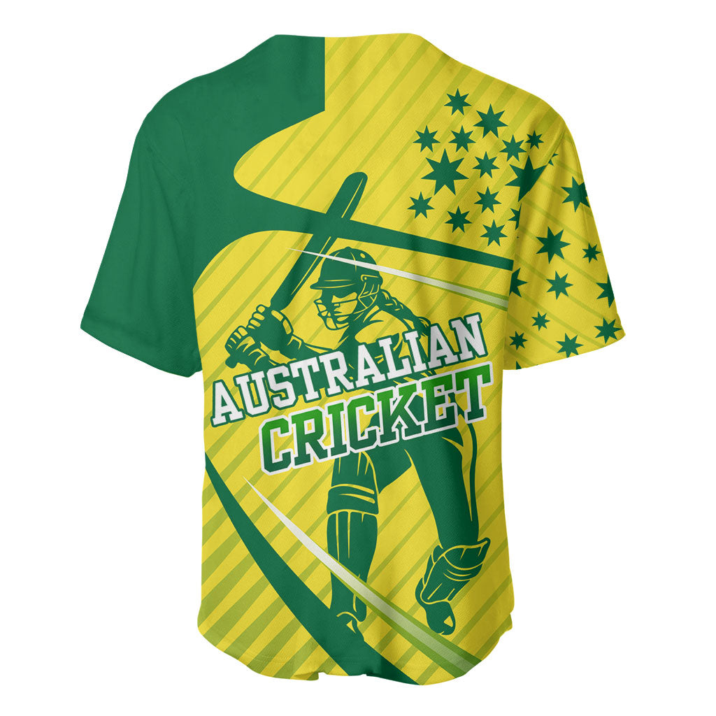 Australian Cricket Baseball Jersey Southern Cross Stars - Heritage Graphic