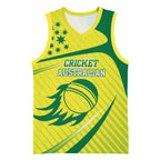 Australian Cricket Basketball Jersey Southern Cross Stars - Heritage Graphic