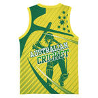 Australian Cricket Basketball Jersey Southern Cross Stars - Heritage Graphic