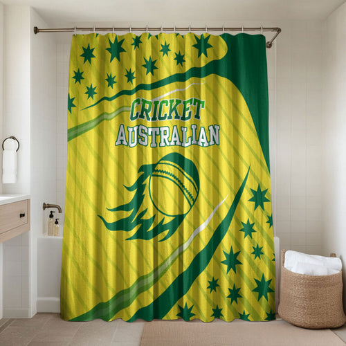 Australian Cricket Bathroom Set Southern Cross Stars - Heritage Graphic