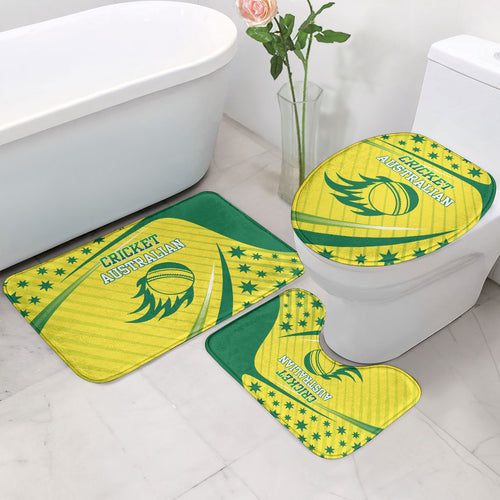 Australian Cricket Bathroom Set Southern Cross Stars - Heritage Graphic