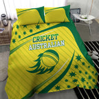 Australian Cricket Bedding Set Southern Cross Stars - Heritage Graphic