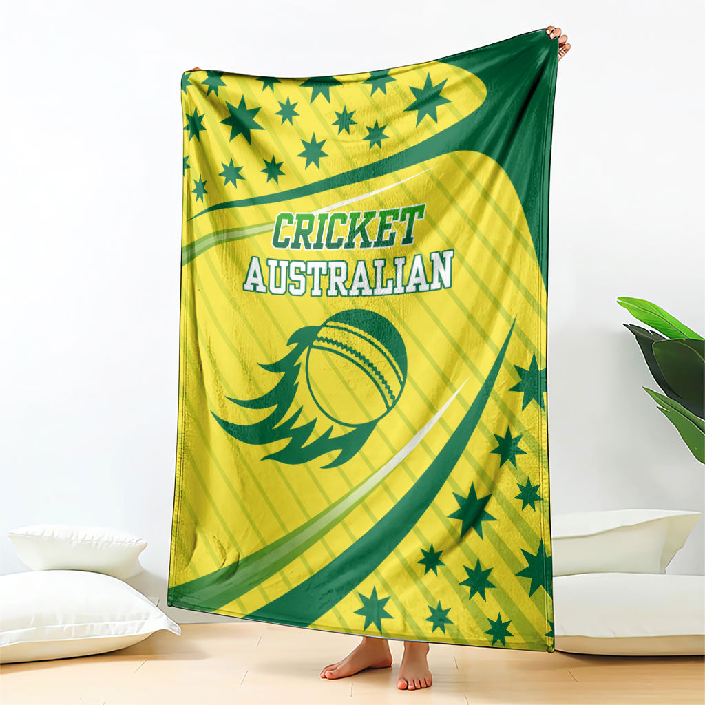 Australian Cricket Blanket Southern Cross Stars - Heritage Graphic