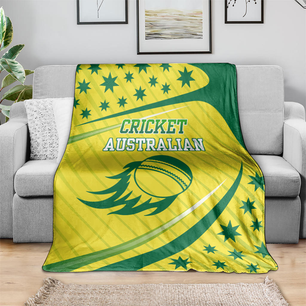 Australian Cricket Blanket Southern Cross Stars - Heritage Graphic